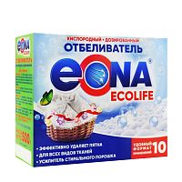 отбеливатель EONA (ЕОНА) Ecolife 500г (10*50гр) дозированный для стир.машин 1/12