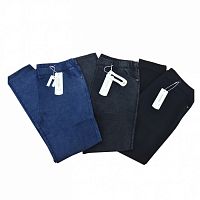 женские брюки НАТАША стрейч №8001 р-р 50-56 1/3 (черные и синие) Мин.заказ=3