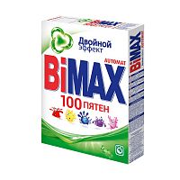 стиральный порошок BIMAX (БИМАКС) авт. 400г 100 пятен Двойной эффект т/у 1/24  Мин.заказ=3