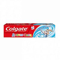 зубная паста детская COLGATE (КОЛГЕЙТ) 50мл Доктор заяц вкус жвачки от 2-х лет 1/48 89286 Мин.заказ=2