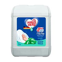средство для мытья посуды HAUS HERZ (ХАУС ХЕРЦ) 5л Глицерин+алоэ вера 802725