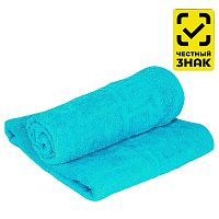  полотенце махровое 50*90см БИРЮЗОВЫЙ Туркмения