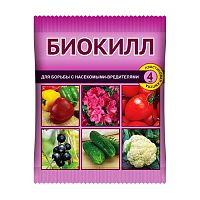 Биокилл от вредителей 4мл ампулы 1/150 цв.пакет Мин.заказ=5