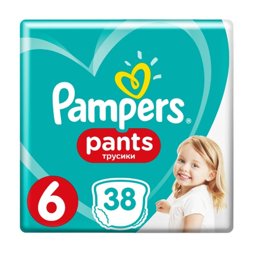 подгузники-трусики PAMPERS (ПАМПЕРС) Pants Extra Large (15кг+) 38шт 