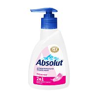 жидкое крем-мыло ABSOLUT (АБСОЛЮТ) 250мл Нежное дозатор 1/10 5061  Мин.заказ=2