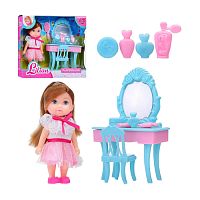 кукла КРИСТИНА с туалетным столиком, с аксессуарами, в коробке 86014
