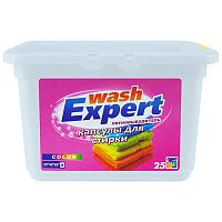  капсулы для стирки WASH EXPERT 25шт Аромика 1/30