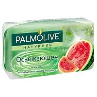 мыло туалетное PALMOLIVE (ПАЛМОЛИВ) 90г Натурэль Летний  арбуз (глицерин)1/72 Мин.заказ=3
