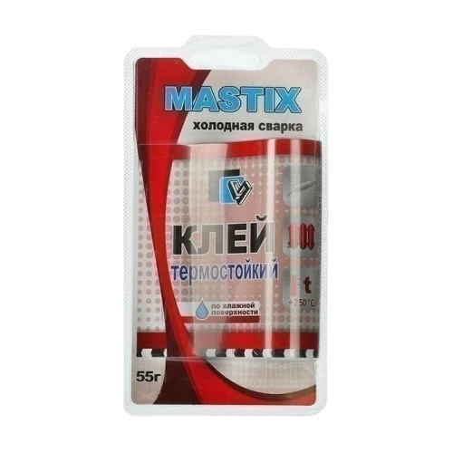 сварка холодная MASTIX термостойкая (до +250градусов) 55гр 3933 сварка холодная MASTIX термостойкая (до +250градусов) 55гр 3933