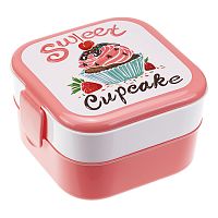 Контейнер для обеда 0,4л капкейки 1/12 М 1232