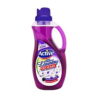 гель для стирки ACTIVE (АКТИВ) 1,5л Poly Wash,технология холодной стирки,Лаванда,универсальный 1/9 АКЦИЯ!