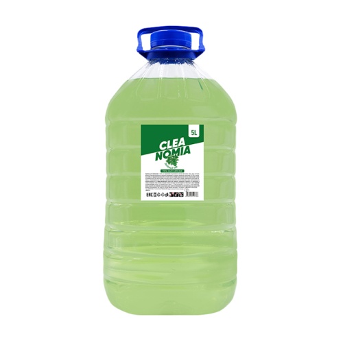 жидкое мыло CLEANOMIA 5л Зеленый чай 1/3