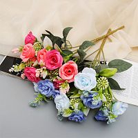 букет РОЗА ИНДИГОЛЕТТО d-30см микс 10709173 1/2
