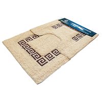 коврики набор 50*80см,50*50см SINDBAD хлопковый с печатным рисунком 800-22