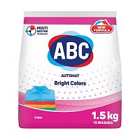 стиральный порошок ABC авт. 1,5кг Цветной 1/12 АКЦИЯ!