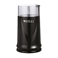 кофемолка электрическая KELLI 300Вт объем 70г ножи из нерж стали KL-5112 черный