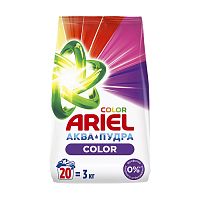 стиральный порошок ARIEL (АРИЕЛЬ) авт. 3кг Колор 1/6 