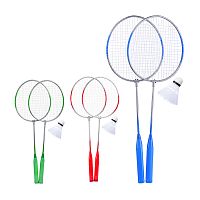 бадминтон в сетке (ракетка 2шт,волан) R0177
