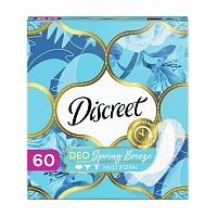 гигиенические прокладки DISCREET (ДИСКРИТ) ежедн.60шт Део Весенний бриз мультиформ 1/8 