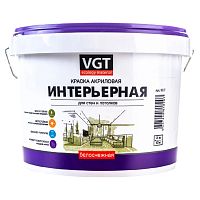 краска ВДАК-2180 3кг интерьерная белоснежная  ВГТ 1/4