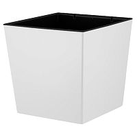 горшок цв.4,2л INGREEN LONDON Cube белоснежный жасмин IG780010048 Пластик Репаблик