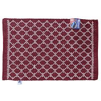 коврик 50*80см SINDBAD хлопковый ручного плетения,красный 51493
