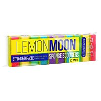 губка для посуды LEMON MOON 10шт День за днем крупнопористые 87*58*27 1/40
