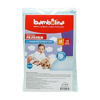 пеленки детские BAMBOLINA (БАМБОЛИНА) 40*60 30шт 1/12 АКЦИЯ!