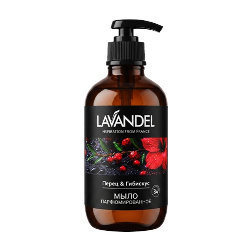 жидкое мыло LAVANDEL Pink Pepper 500мл 1/8 жидкое мыло LAVANDEL Pink Pepper 500мл 1/8
