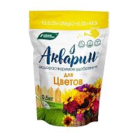 удобрение АКВАРИН 500г для цветов дой-пак 1/12