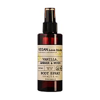 парфюмированный крем-лосьон жен.VEGAN.LOVE.STUDIO 150мл для рук и тела Vanilla, Amber, Musk 1/18 Дельта Парфюм
