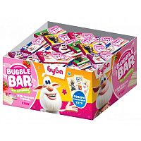 жевательная резинка  2,5г BUBBLE BAR БУБА недражированная с тату 1/100 УТ66435 Мин.заказ=100