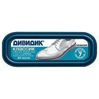 губка для обуви ДИВИДИК Классик бесцветный 29-100 1/9 Мин.заказ=2