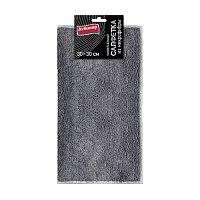 салфетка для стекол микрофибра AVIKOMP (АВИКОМП) 30*30 1шт универсальная Графит 1/75 41254 Мин.заказ=3