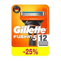 кассета FUSION (ФЬЮЖН) сменная для бритья 12шт 1/20 