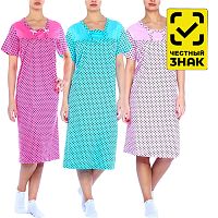 женская сорочка р-р58 расцветки в ассортименте 76052