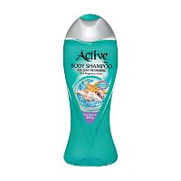 шампунь для тела ACTIVE (АКТИВ) 400мл Морской 1/12 АКЦИЯ!