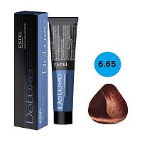 краска для волос ESTEL (ЭСТЕЛЬ) Deluxe 60мл 6/65 Темно-русый Фиолетово-красный