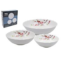 набор салатников 3шт САКУРА 3PCS HKW А9-61122  LAVENIR