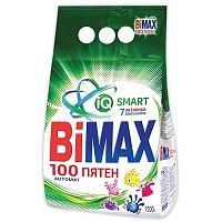 стиральный порошок BIMAX (БИМАКС) авт.6кг 100 пятен м/у 1018-1/1076-1 1/2 АКЦИЯ!