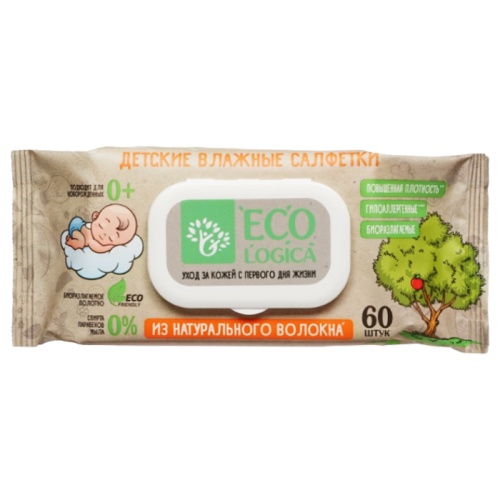 салфетки влажные 60шт ECOLOGICA (ЭКОЛОГИКА) 3136907 1/28 салфетки влажные 60шт ECOLOGICA (ЭКОЛОГИКА) 3136907 1/28