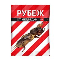инсектициды от вредителей РУБЕЖ 100г от Медведки 1/30 ВХ Мин.заказ=3