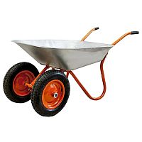 тачка садовая WB 6204S двухколесная ТЕХПРОМ (200кг/65л)