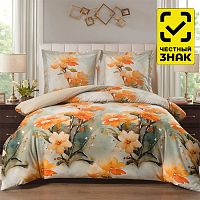 постельное белье 1,5 сп MCOTTON м101 (микро-сатин) Карлота