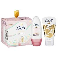 набор жен.DOVE (ДАВ) С любовью для Вас (дезодорант 45мл+крем д/рук 50мл) 