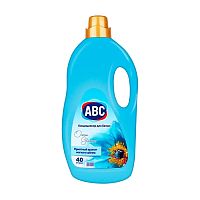 кондиционер для белья ABC 4 л Гламурный океан (голубой) 1/4 АКЦИЯ!
