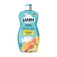 средство для мытья посуды LAMM (ЛАММ) 450мл Ромашка и витамин Е 1/12 381748 Мин.заказ=2