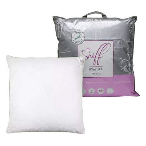 подушка 70*70 для SNOFF бамбук 1/10