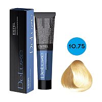 краска для волос ESTEL (ЭСТЕЛЬ) Deluxe 60мл 10/75 Светлый блондин Коричнево-красный