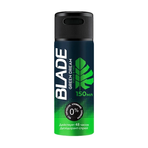 спрей дезодорант мужской BLADE 150мл GREEN DREAM